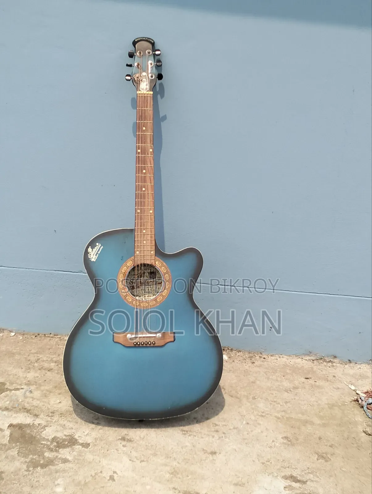 Signature Guitar 100% Original Indian