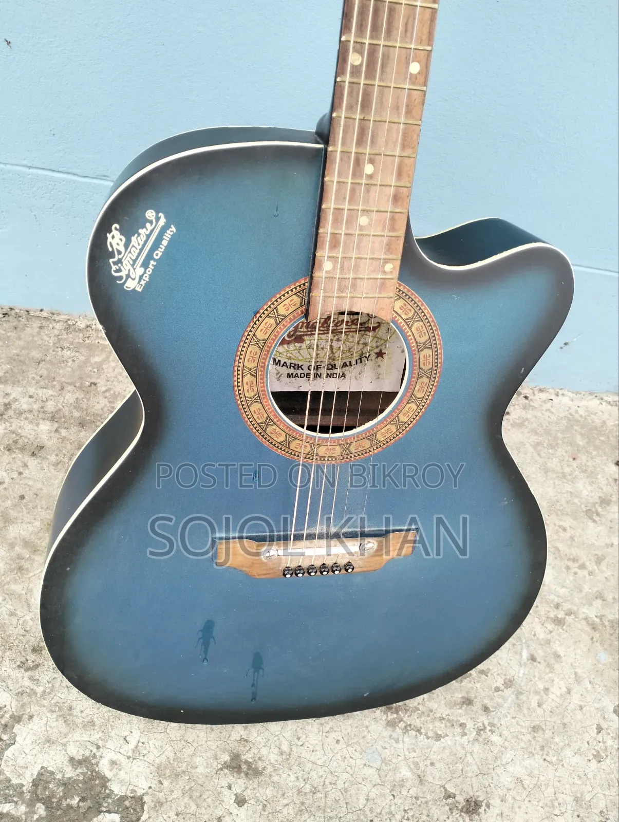 Signature Guitar 100% Original Indian