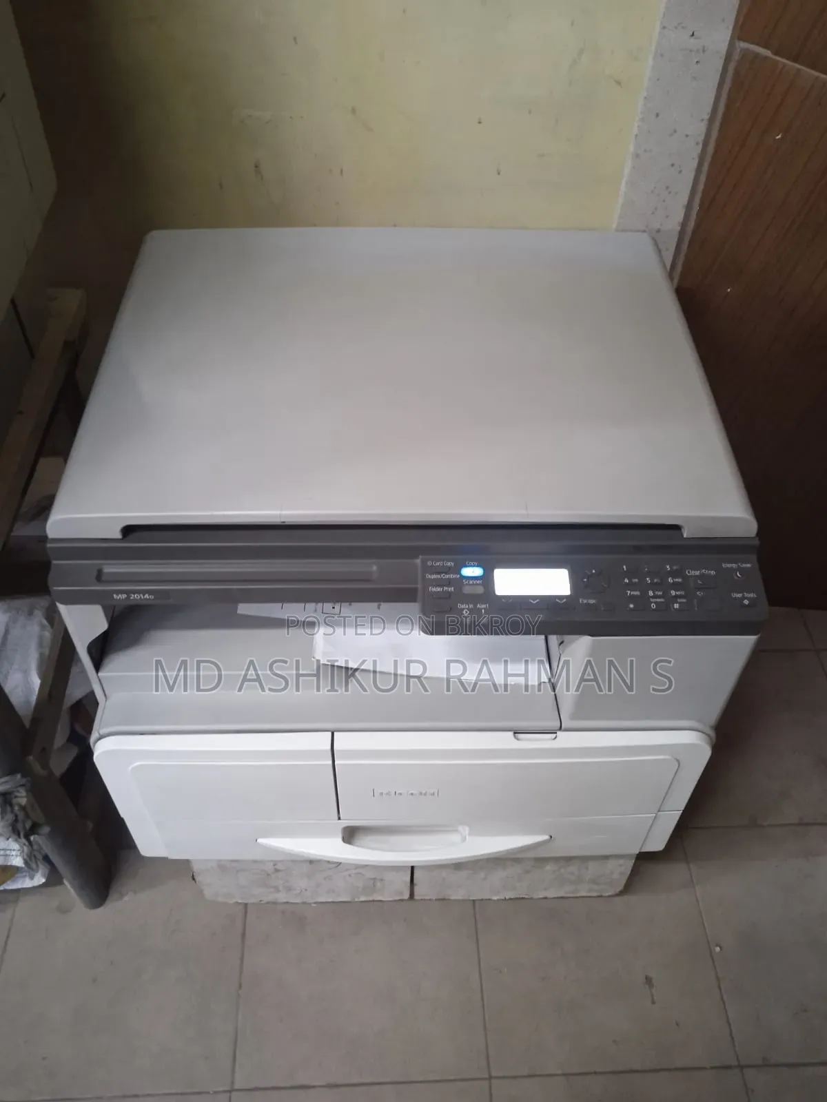 Ricoh MP 2014D Photocopier Machine