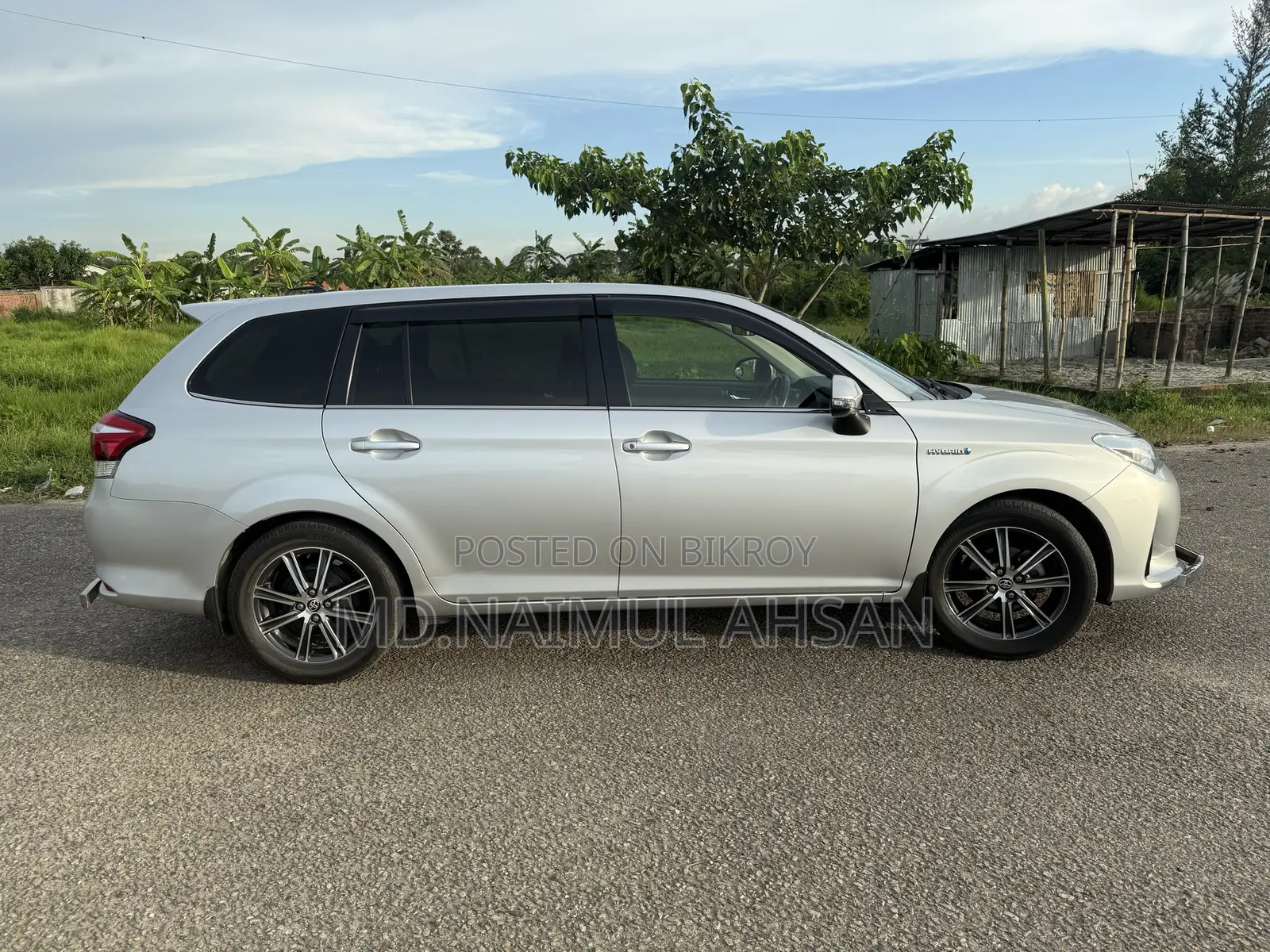 Toyota Corolla Fielder 1.5 Hybrid FWD 2018 Silver