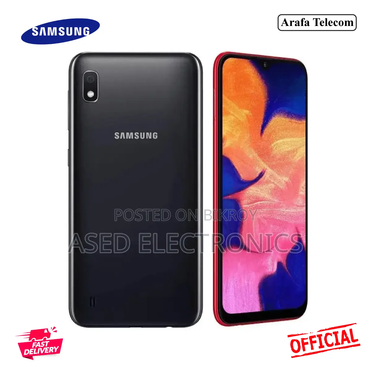 New Samsung Galaxy M10 16 GB Black