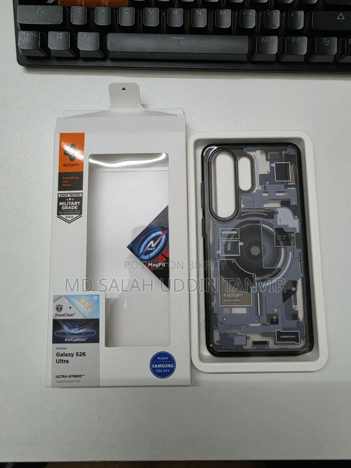 Spigen Ultra Hybrid Zero One Magfit Case For Samsung Galaxy S26 Ultra