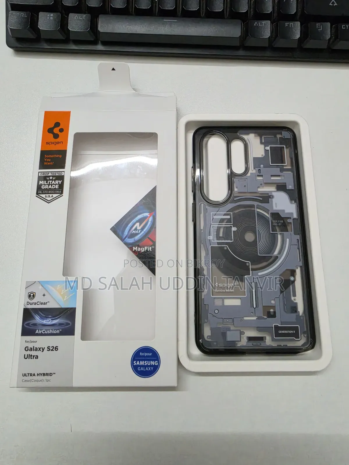 Spigen Ultra Hybrid Zero One Magfit Case For Samsung Galaxy S26 Ultra