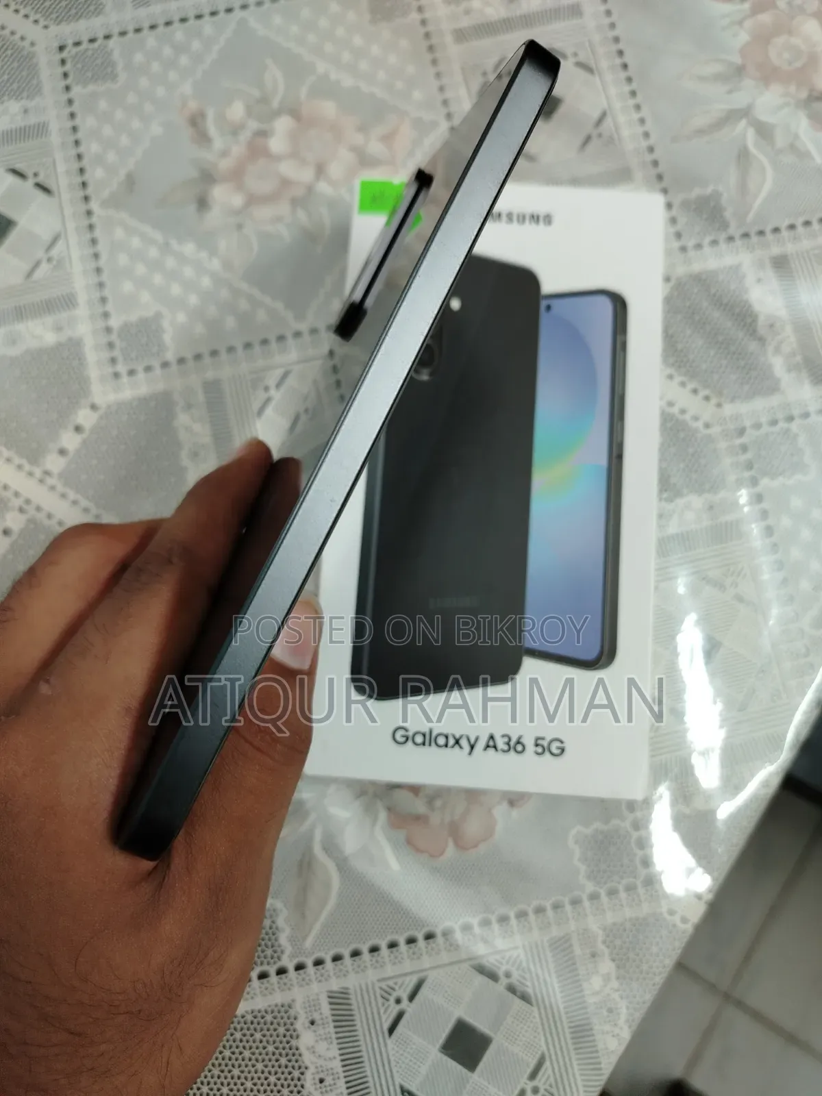 নতুন স্যামসাং গ্যালাক্সি A36 ১২৮ জিবি কালো
