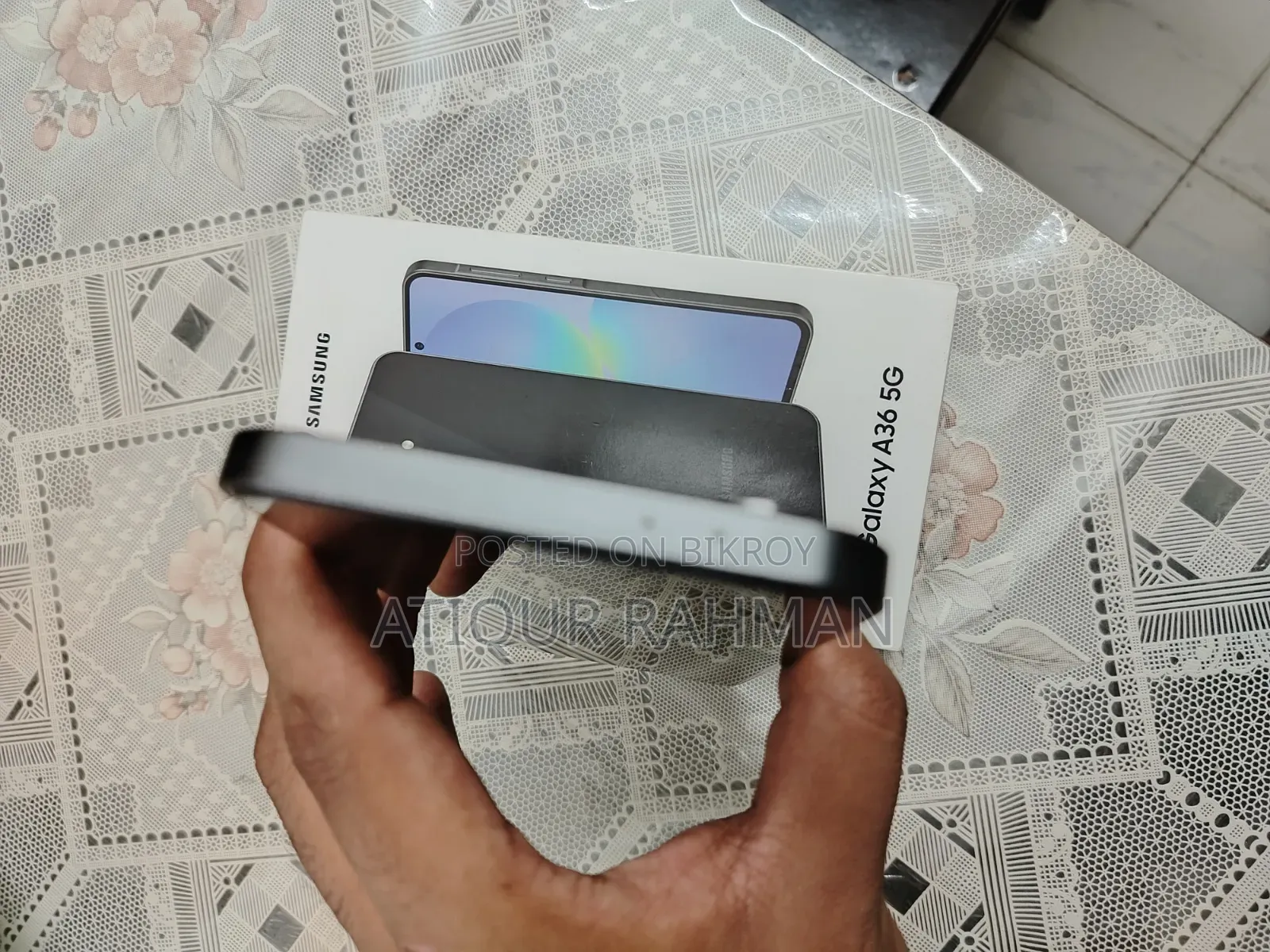 নতুন স্যামসাং গ্যালাক্সি A36 ১২৮ জিবি কালো