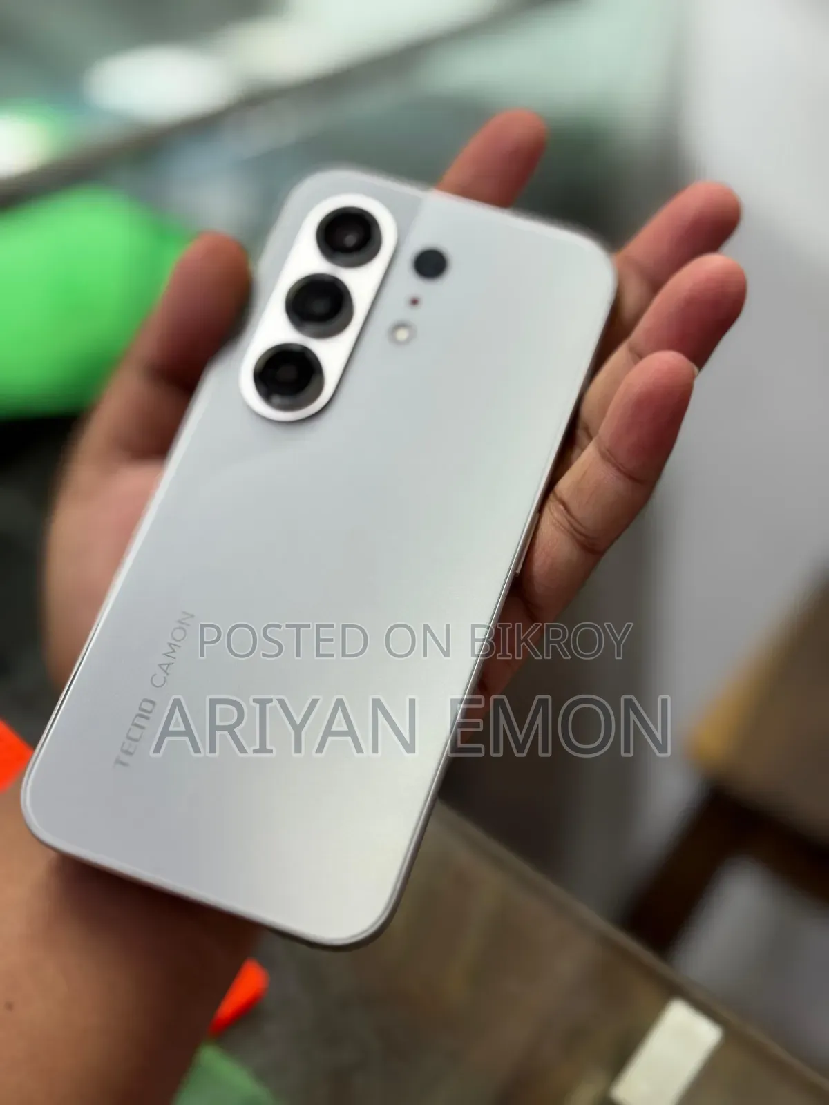New Tecno Camon 50 256 GB Silver