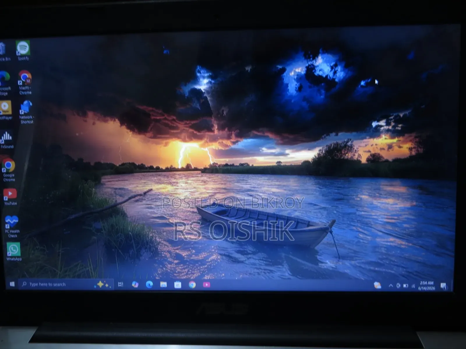 Laptop Asus 8GB Intel Core I5 SSD 128GB