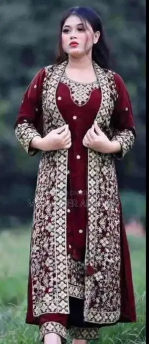 Indian Soft Wetless Fabrics, Embroidery Work