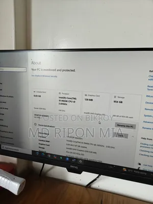 Desktop Computer 8GB Intel Core I9 SSD 1T