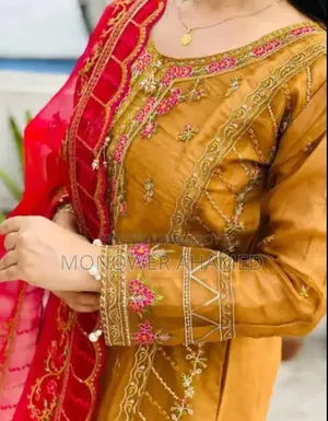 Stylish Embroidered Dress