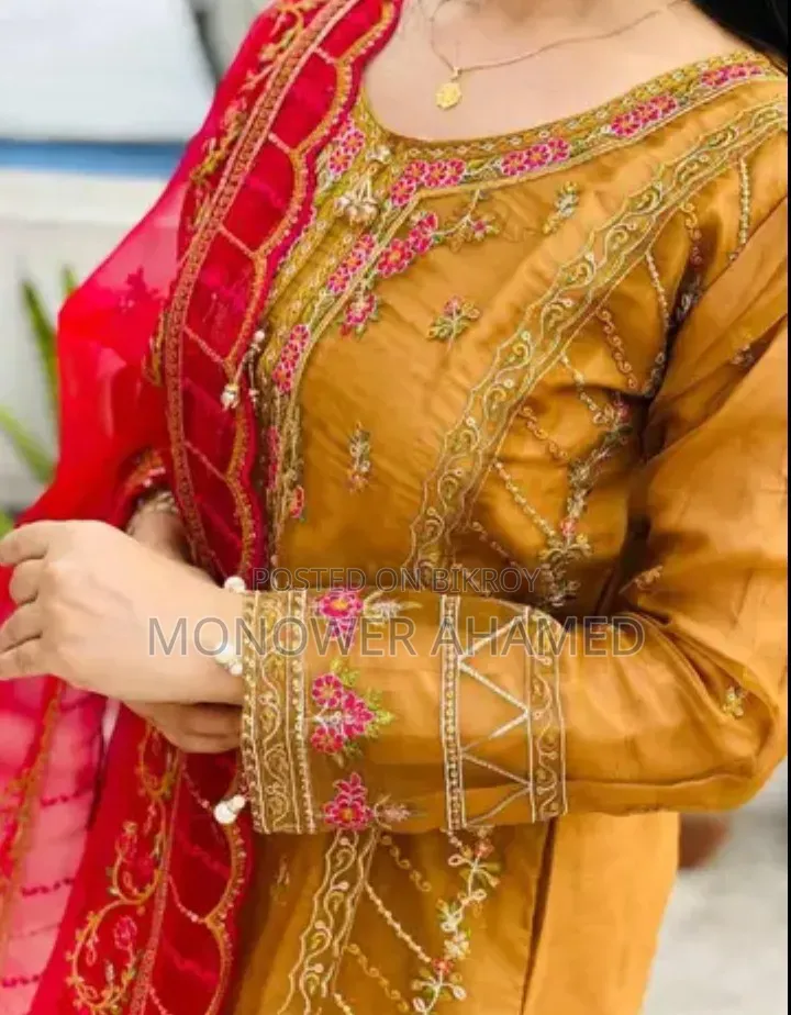 Stylish Embroidered Dress