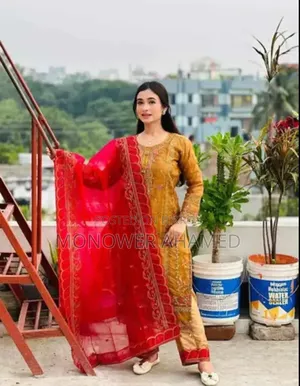Stylish Embroidered Dress