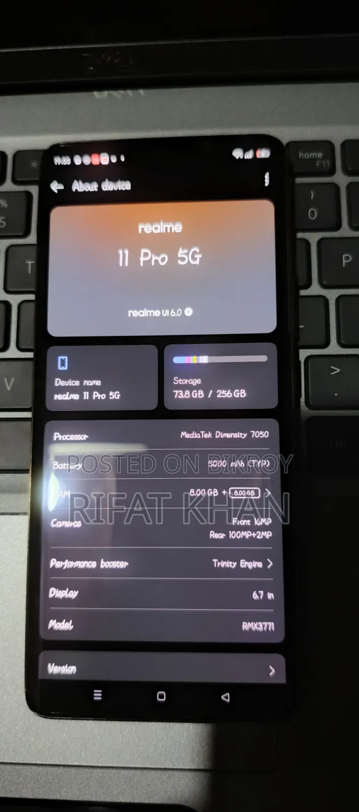 Realme 11 Pro 256 GB White