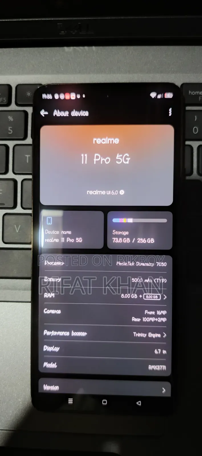 Realme 11 Pro 256 GB White
