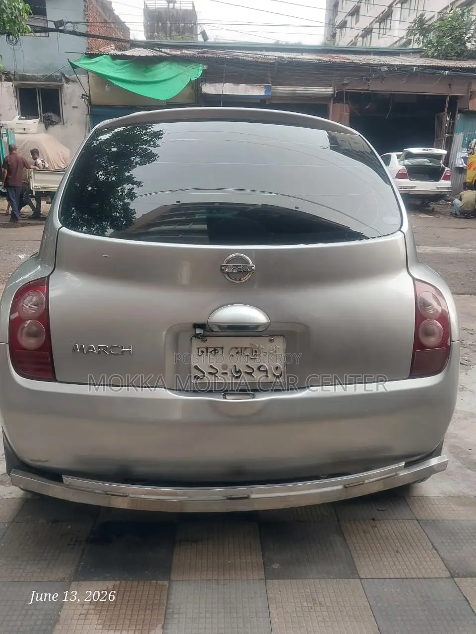 Nissan March ২০০৫ সিলভার