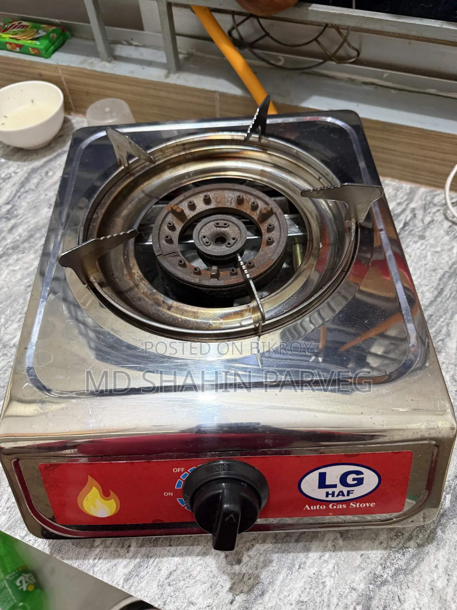 Single Auto Line Gas Stove