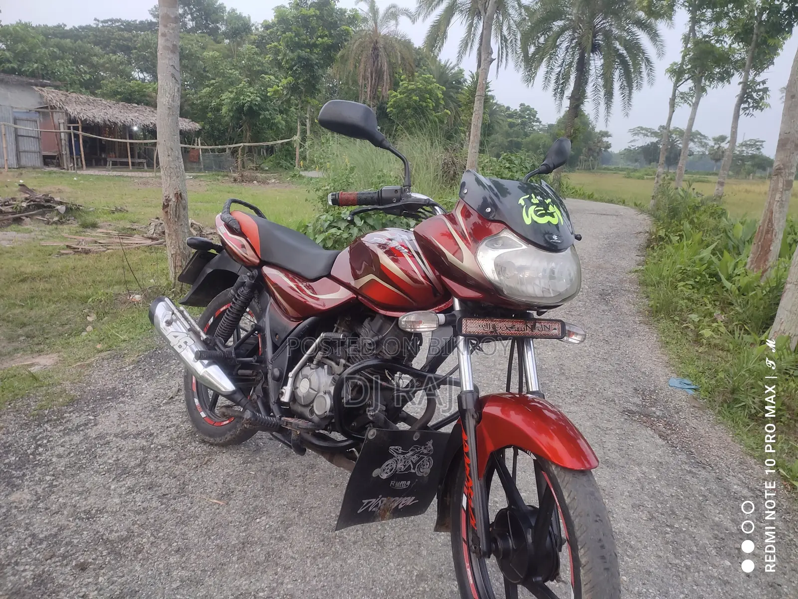Bajaj Discover 100 2017 Red