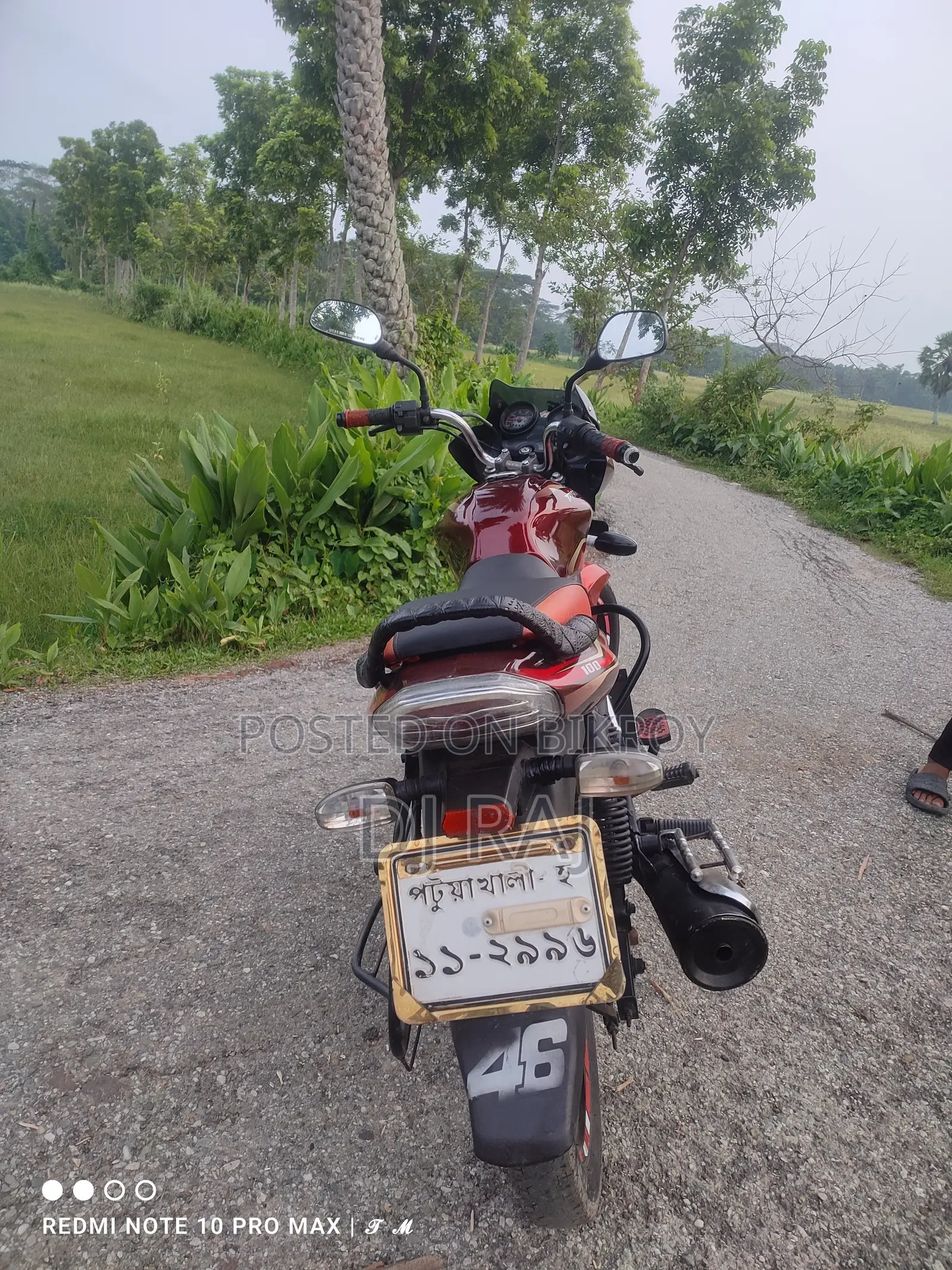 Bajaj Discover 100 2017 Red