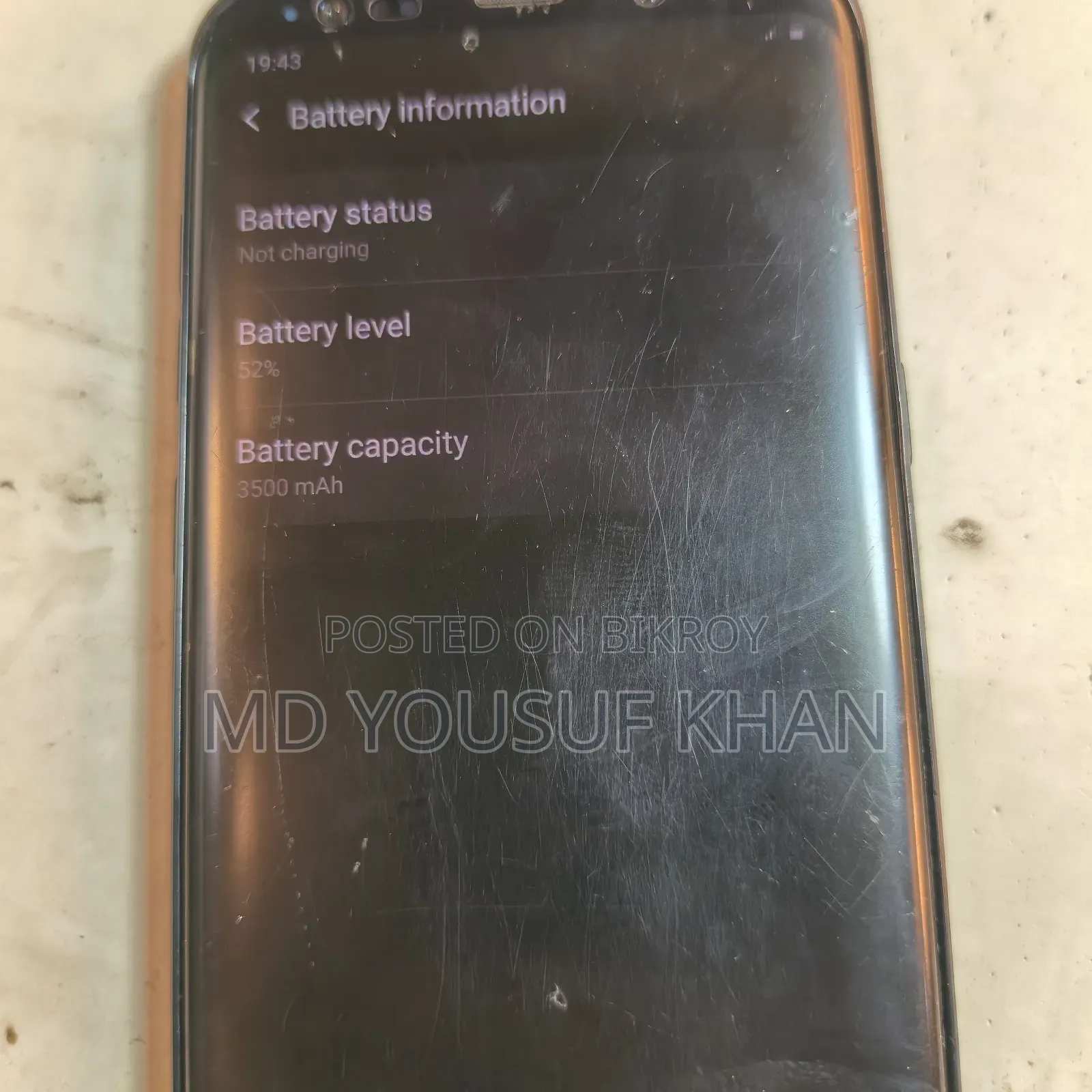 Samsung Galaxy S8 Plus 64 GB Black