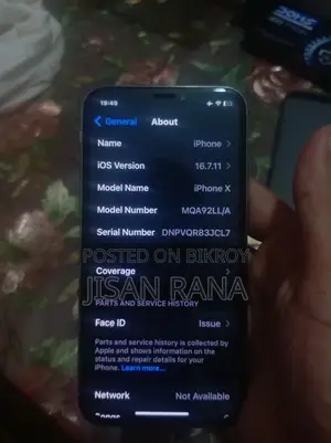 Apple iPhone X 256 GB White