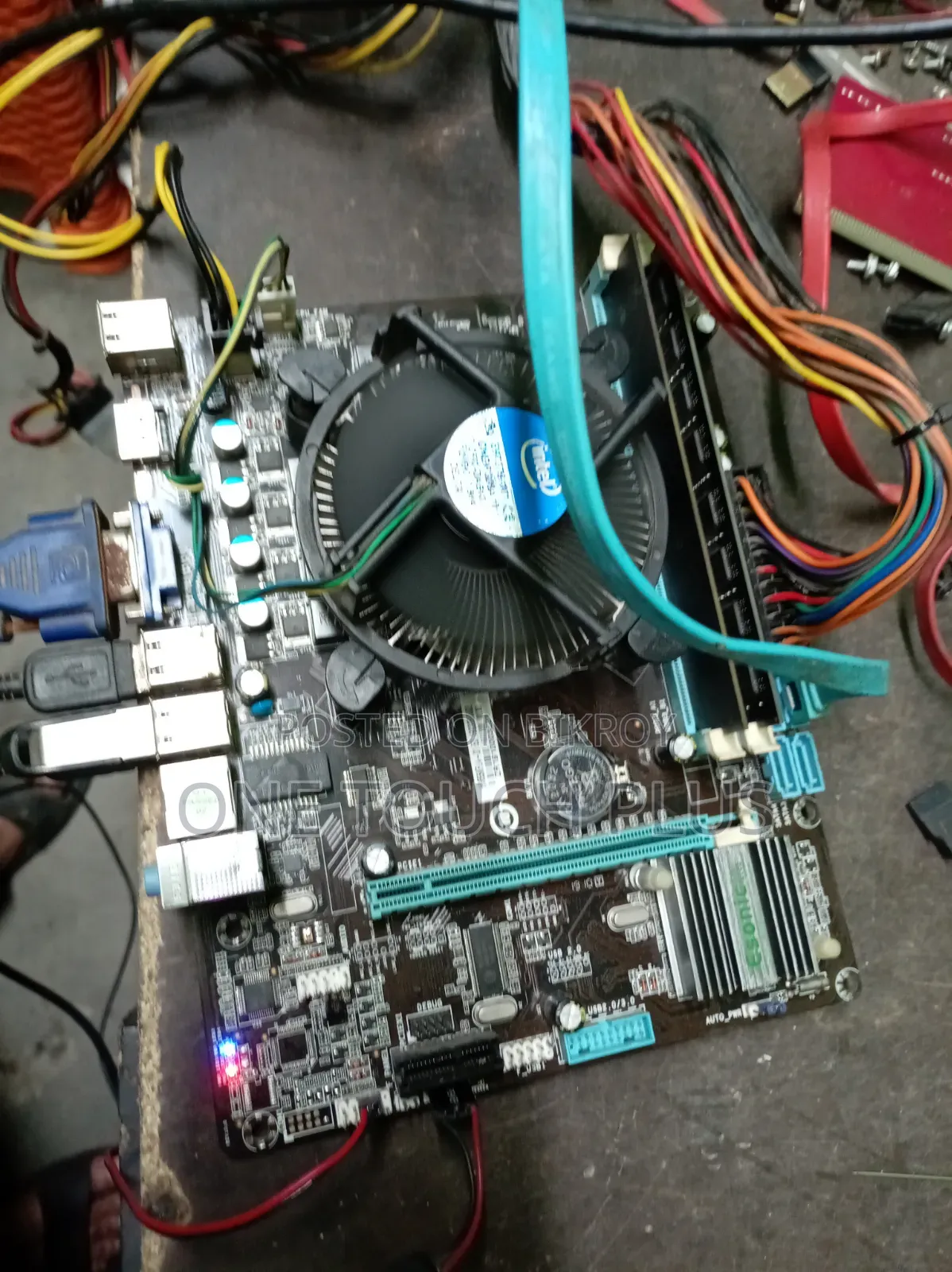 Core I5 Mother Board Ram 4 Gb Prossocer Fan