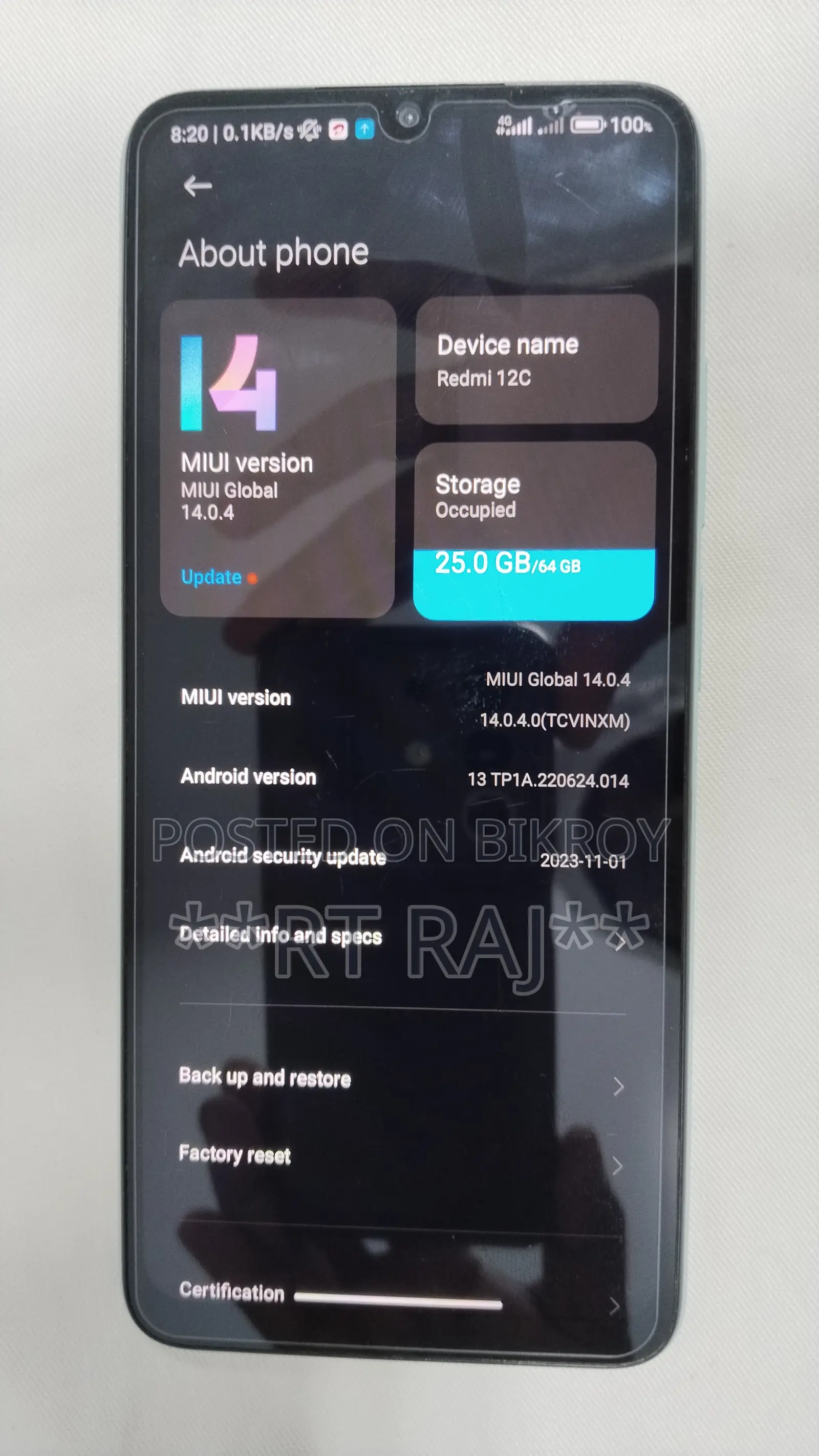 Xiaomi Redmi 12C 64 GB Green