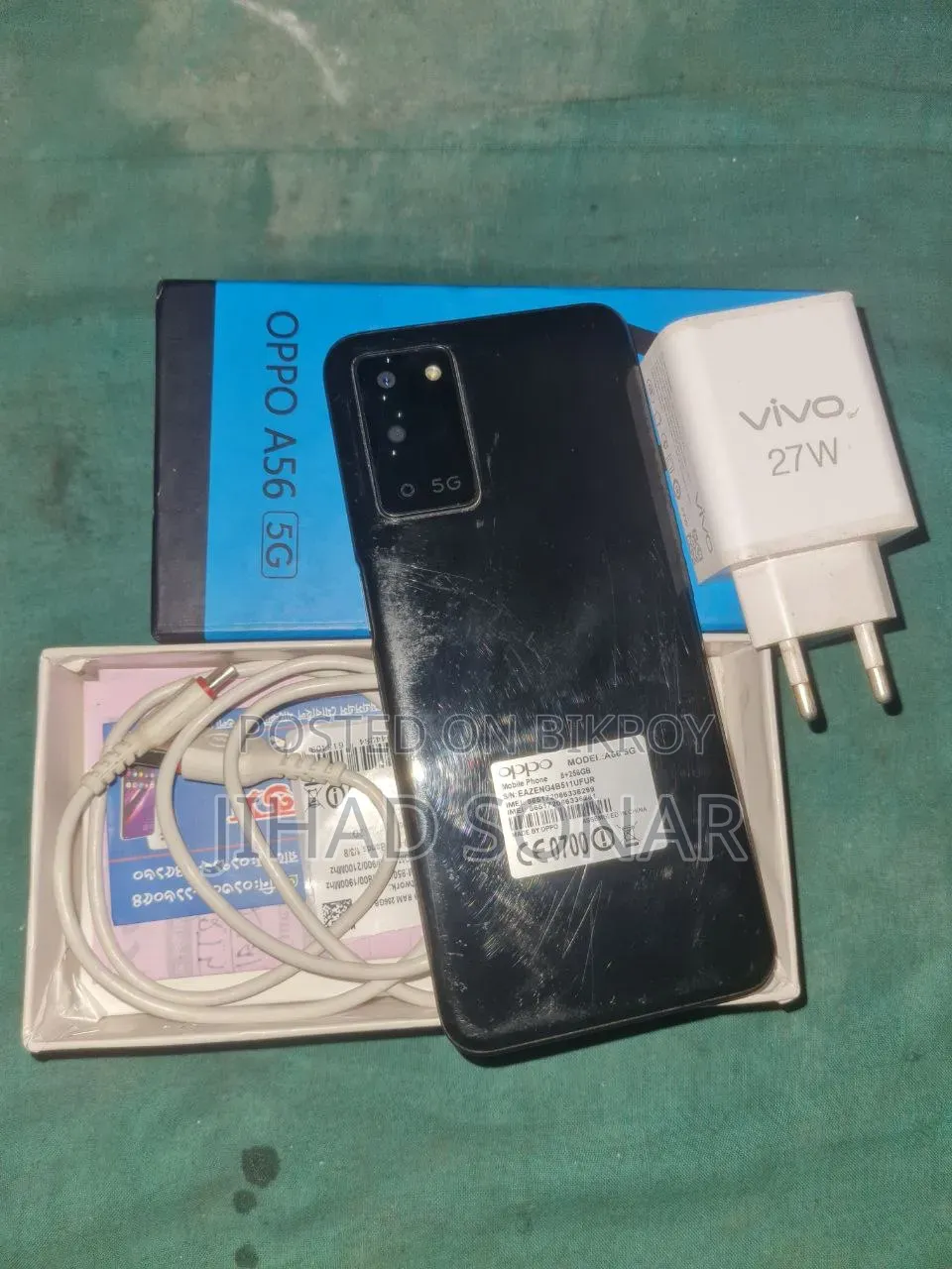 Oppo A56 5G 256 GB Black