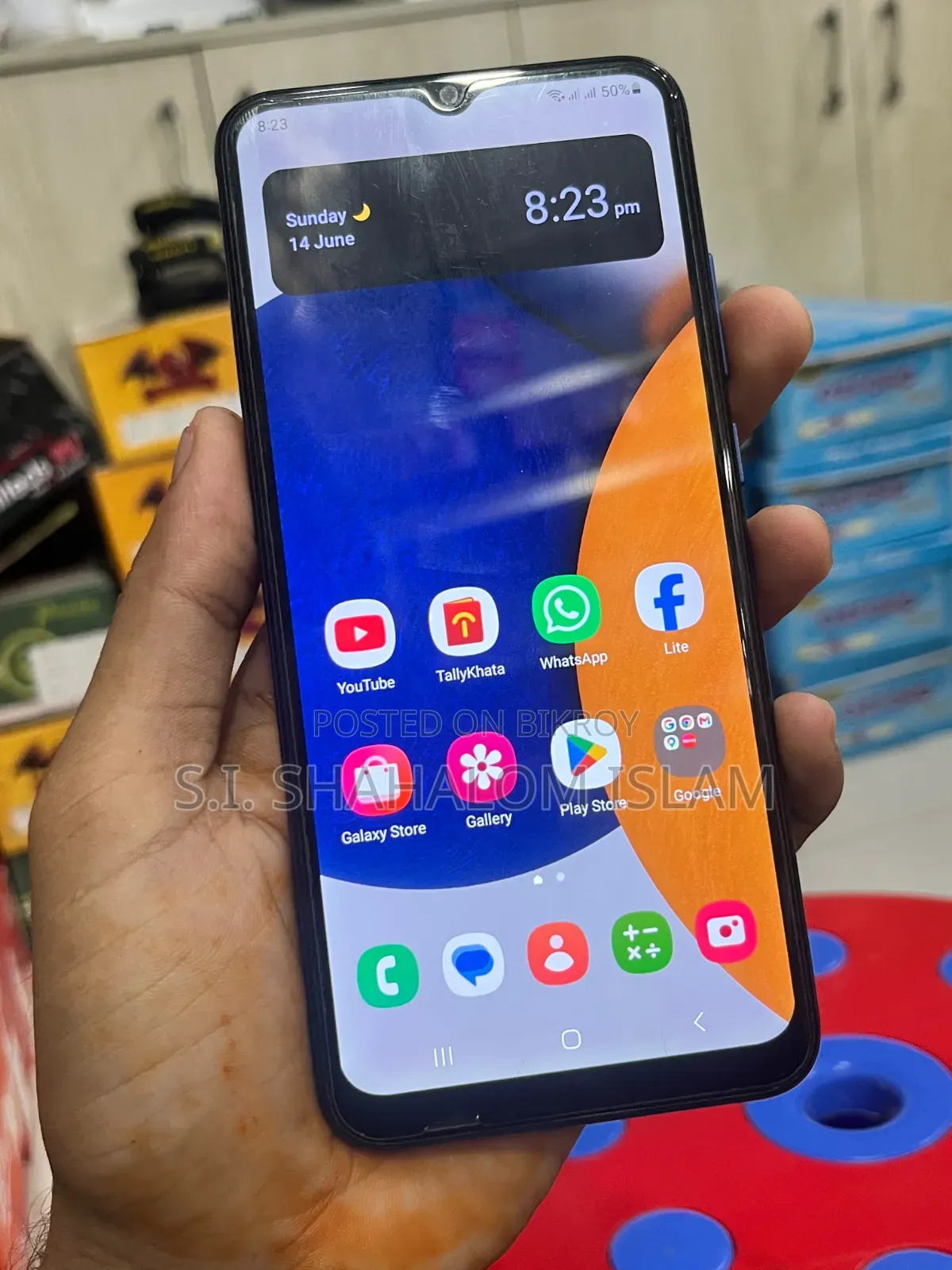 New Samsung Galaxy A03 64 GB Blue