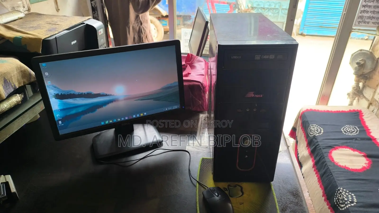 Desktop Computer 4GB Intel Core i3 HDD+SSD 640GB