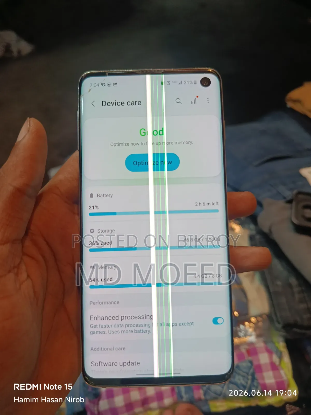 Samsung Galaxy S10 128 GB White