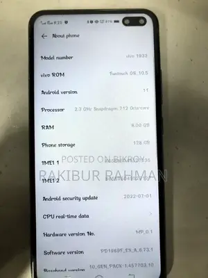 Vivo V19 128 GB Green