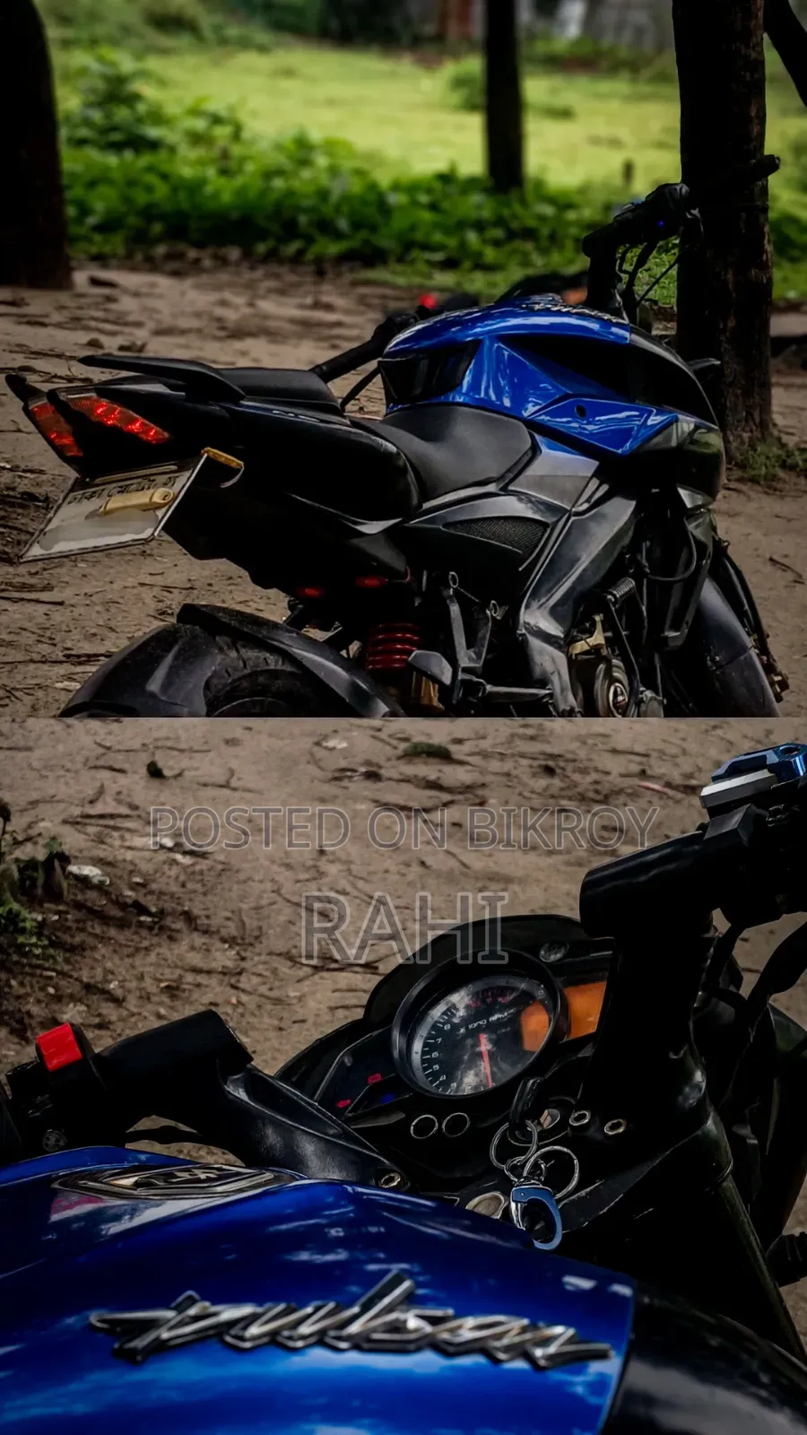 Bajaj Pulsar NS 160 2018 Blue