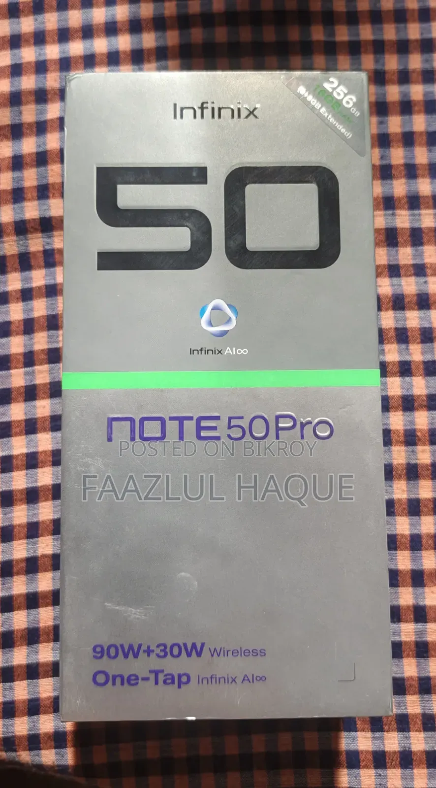 Infinix Note 50 Pro 256 GB Blue