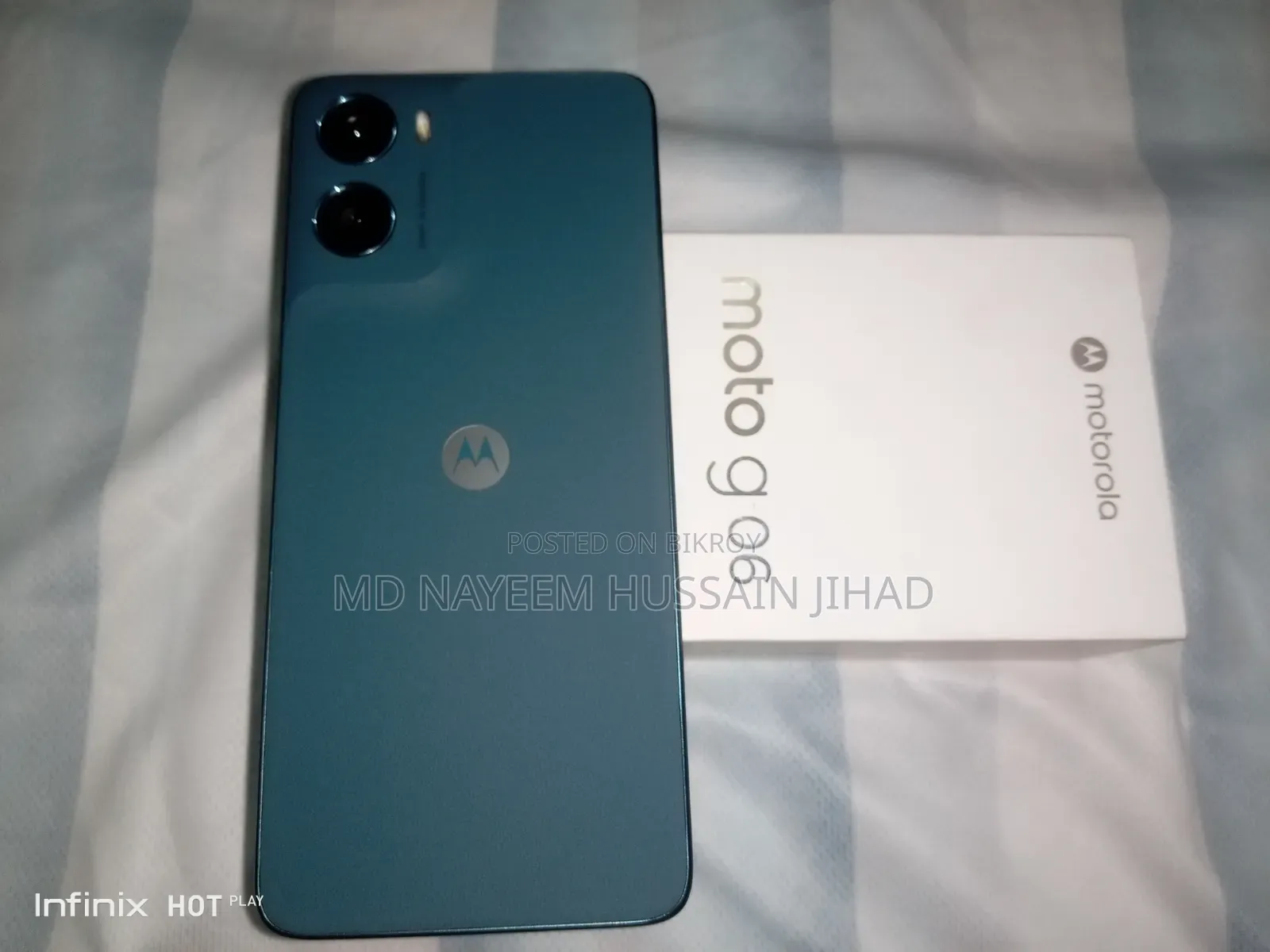 New Motorola Moto G06 128 GB Blue