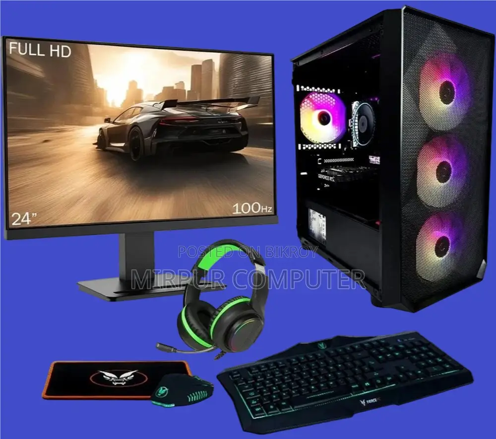 New Desktop Computer 8GB Intel Core I5 SSD 256GB