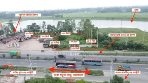 Extraordinary 73 decimal land for sale on Dhaka-Jamuna highway