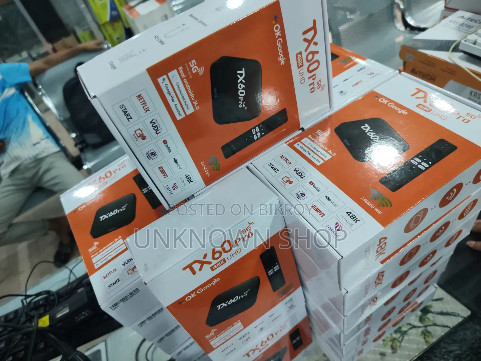 Android TV Box - Tx 60 Pro Plus (Google Voice Enabled)