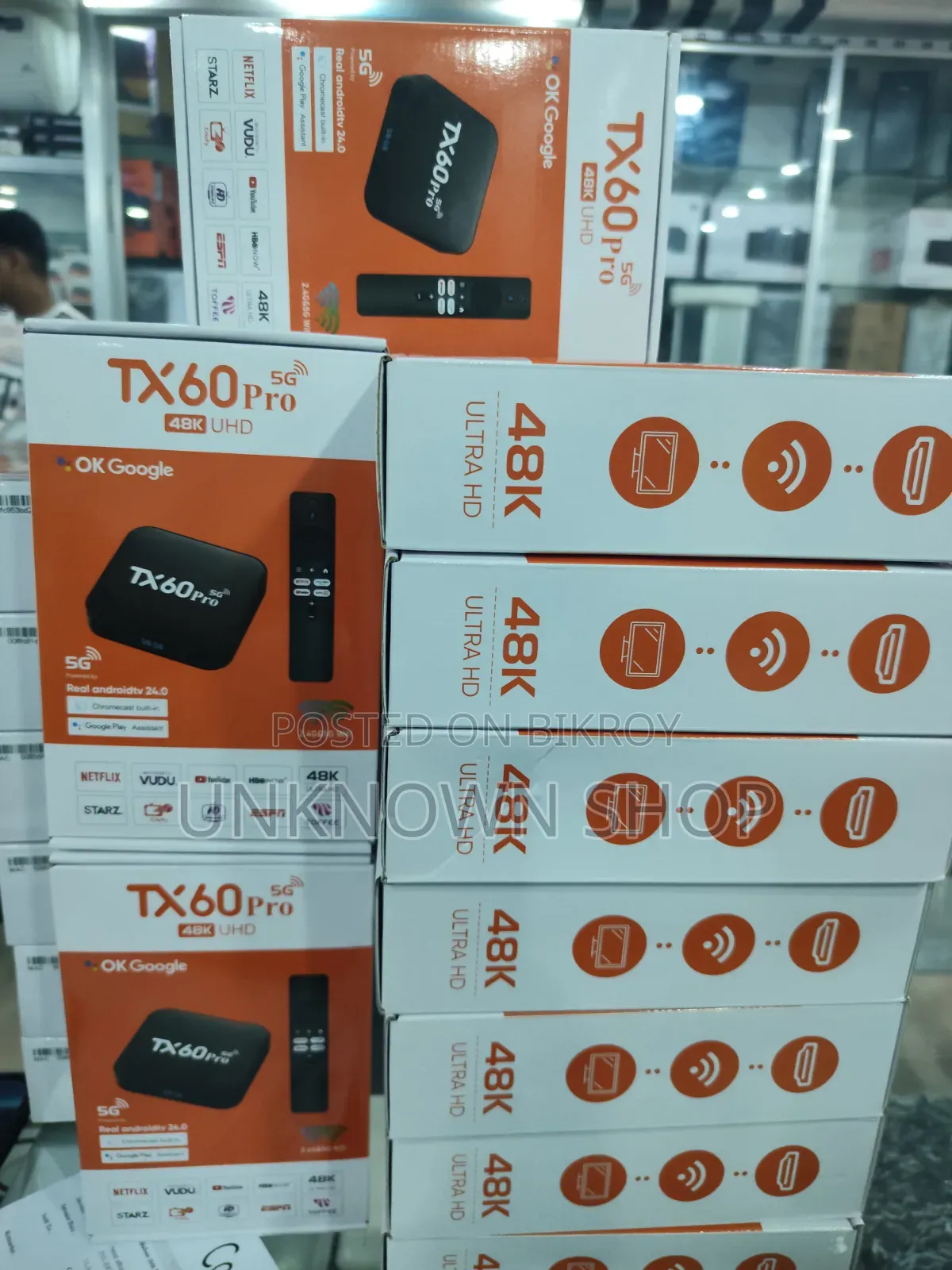 Android TV Box - Tx 60 Pro Plus (Google Voice Enabled)