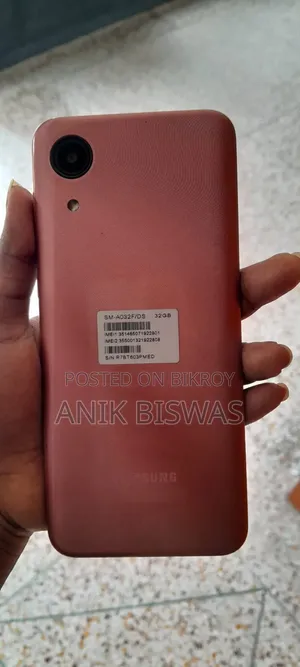 স্যামসাং গ্যালাক্সি এ০৩ কোর ৩২ জিবি পিঙ্ক