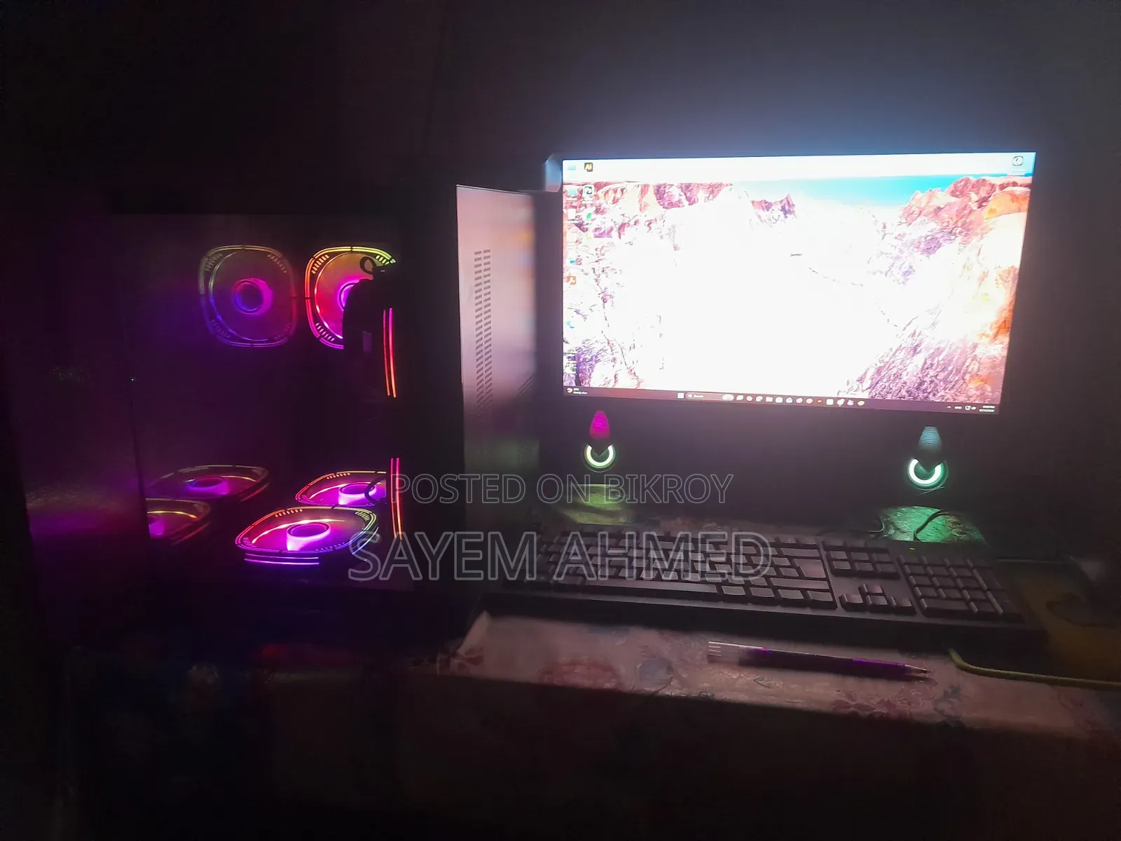 Desktop Computer MSI model 16GB AMD Ryzen 5 SSD 512GB