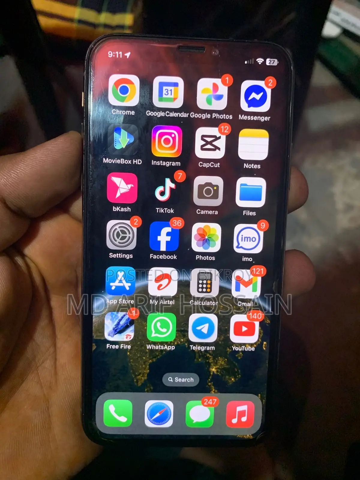Apple iPhone XS 256 GB Rose Gold