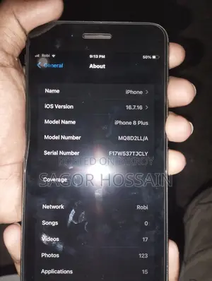 Apple iPhone 8 Plus 64 GB Black