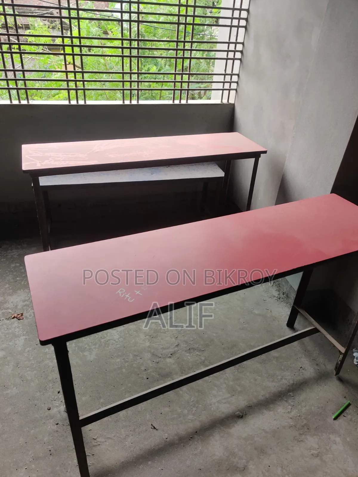 7 sets of seat benches and high benches for sale