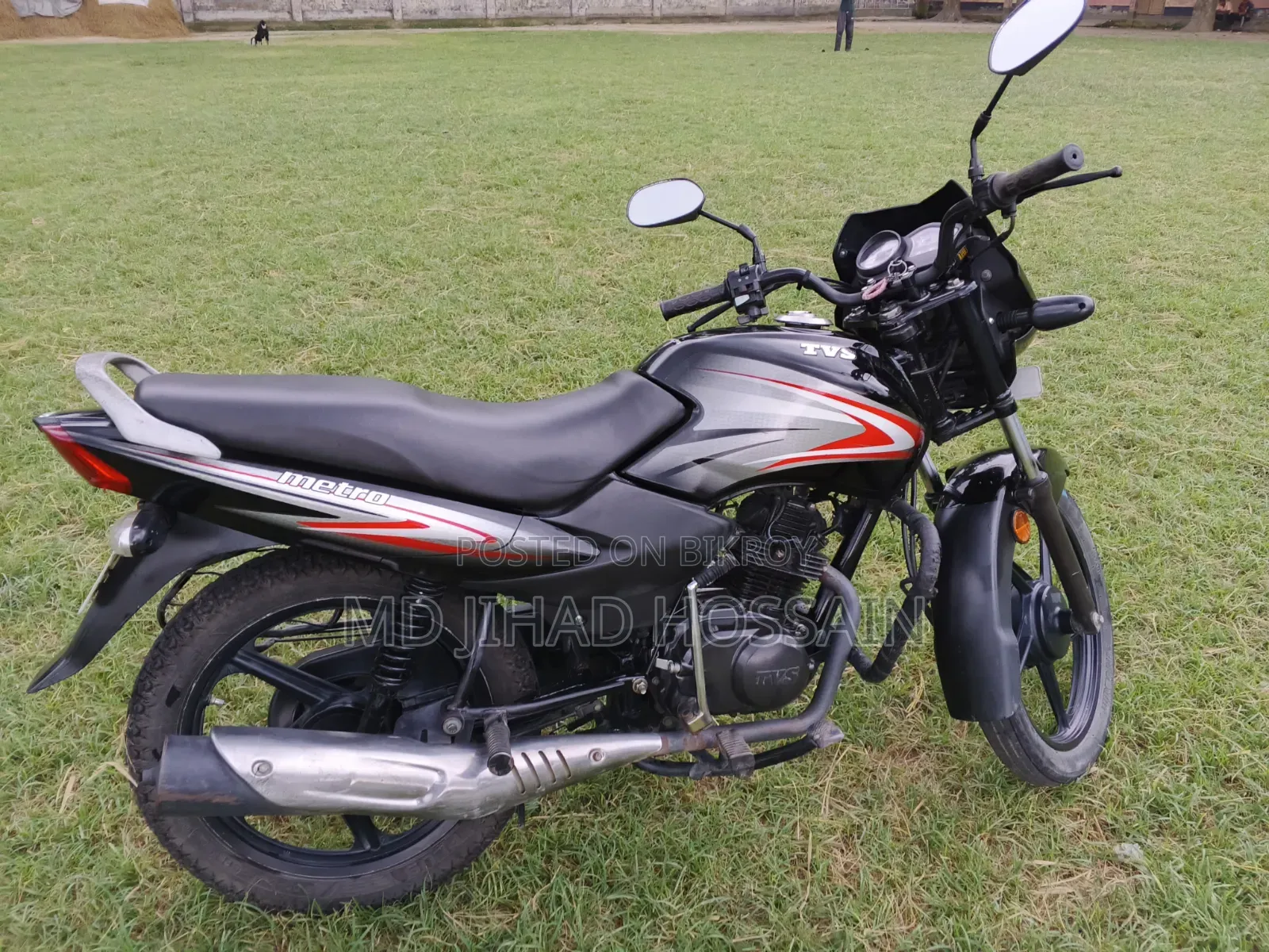 New TVS Metro 2022 Black