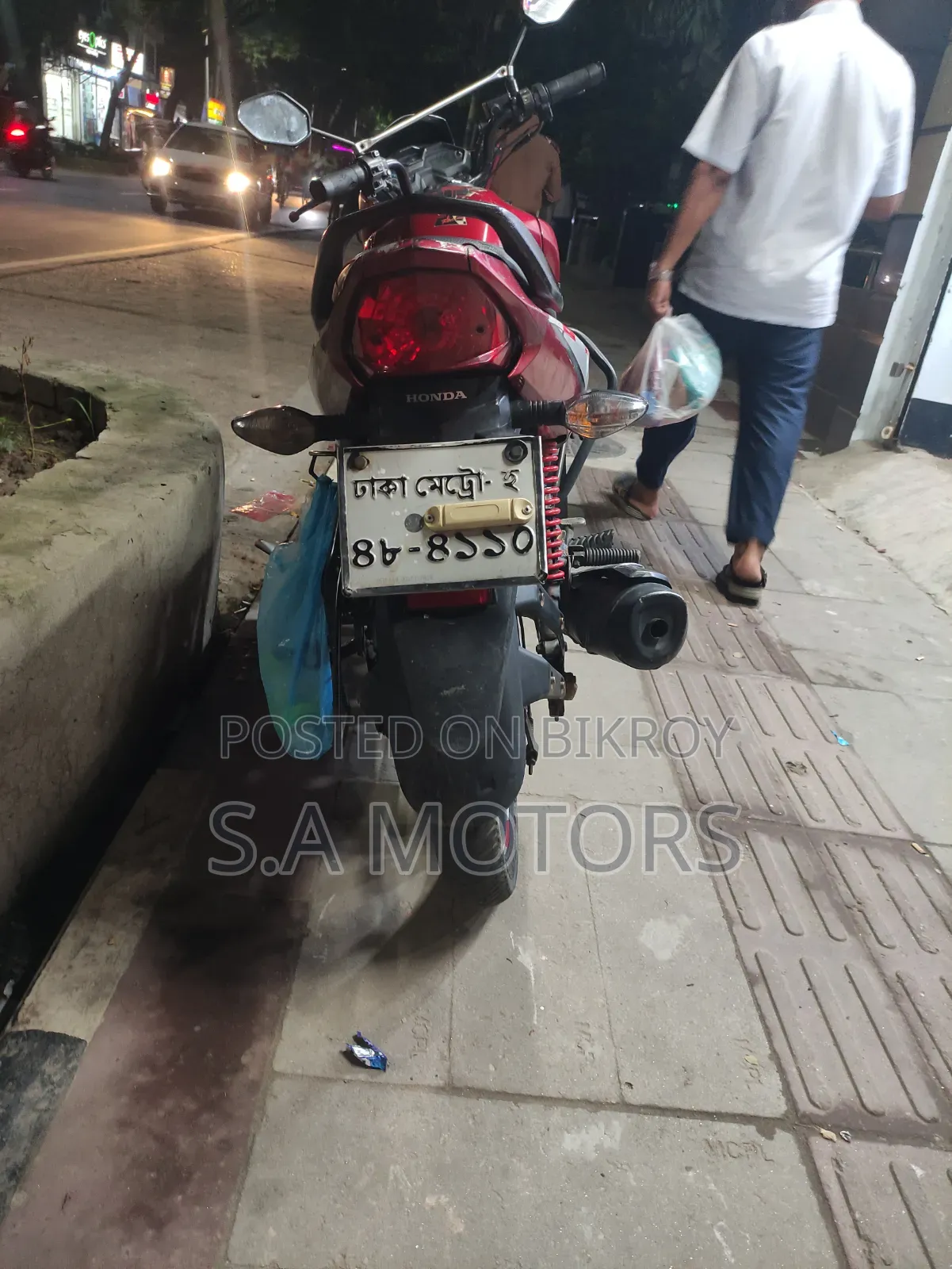 Honda CG110 2020 Red