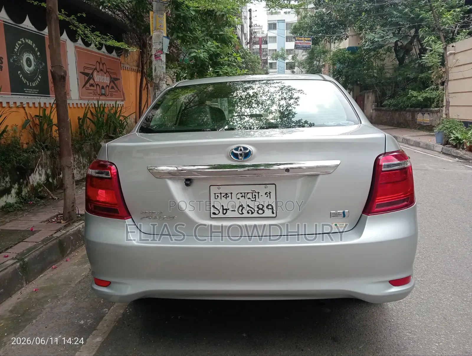 Toyota Axio 2019 Silver