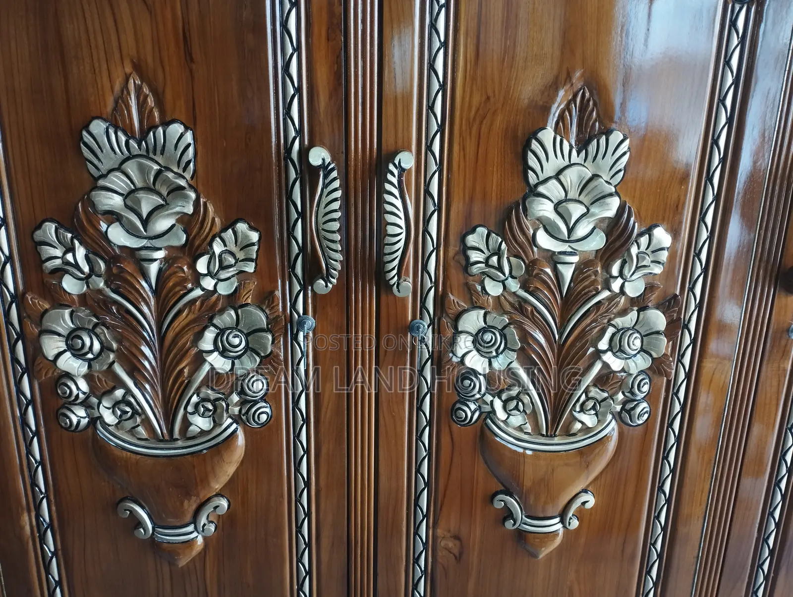 Royal design 4-door wardrobe for only 90 thousand taka