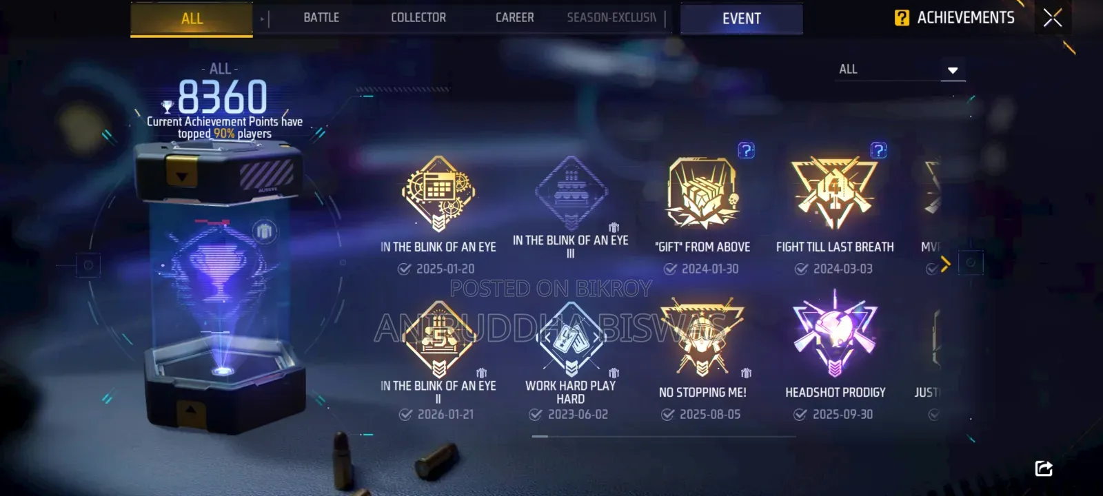 Free Fire Id for Sale.