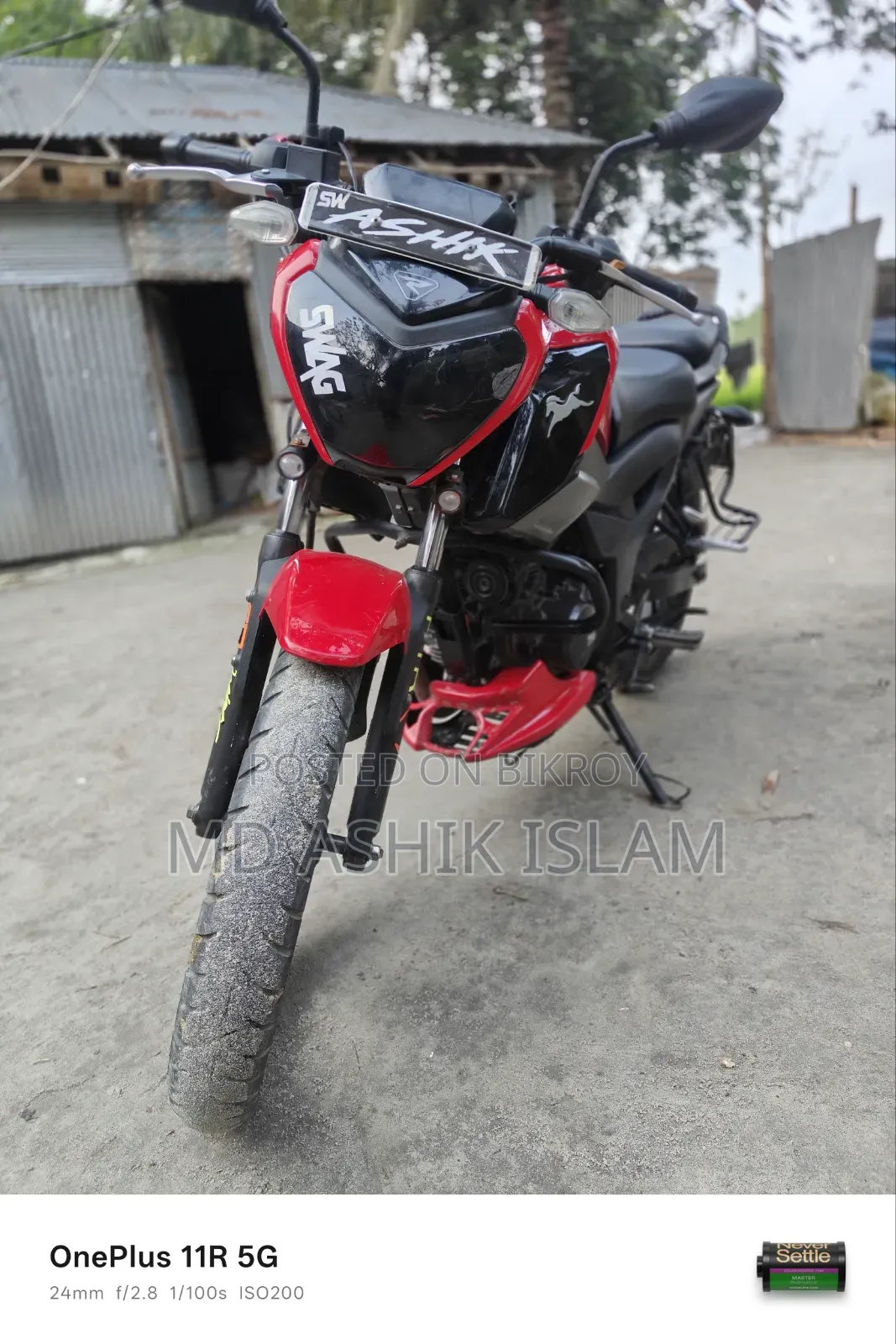 TVS Raider 125 2022 Red