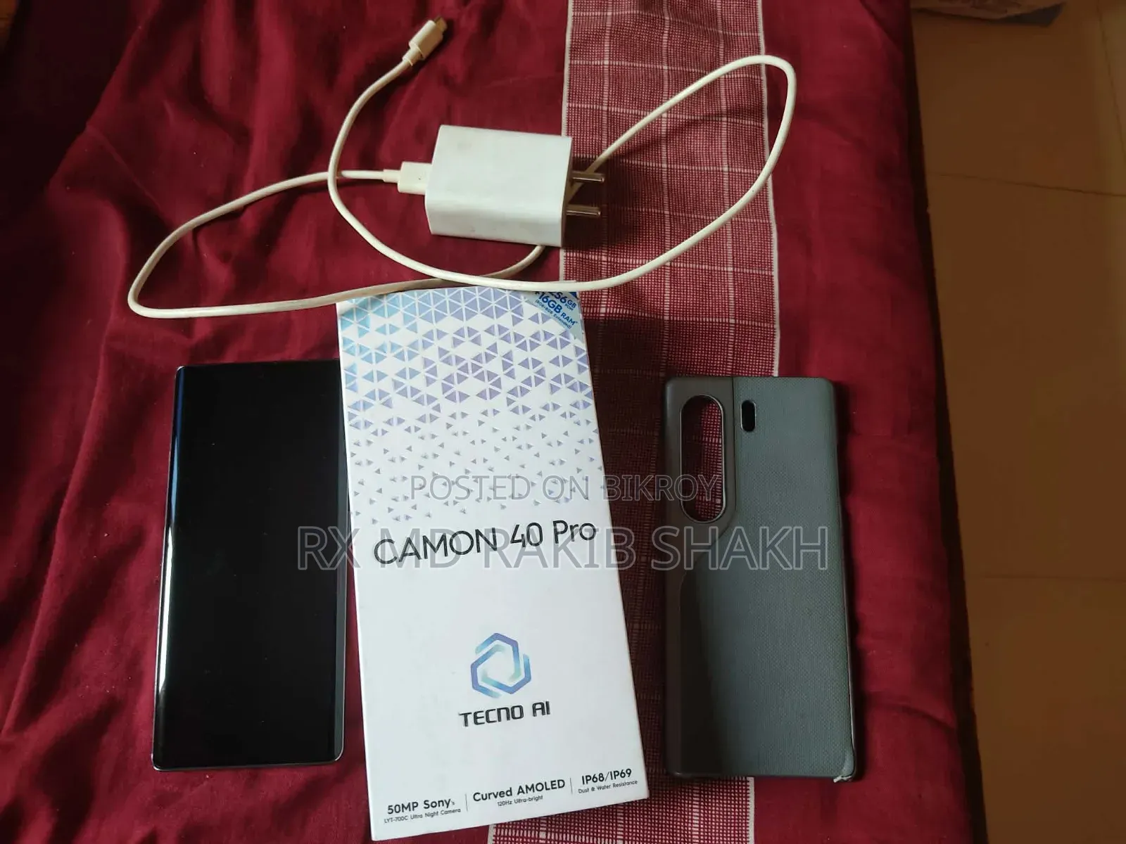 Tecno Camon 40 Pro 4G 256 GB Gray